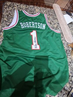 Oscar Robertson Custom Jersey Tristar Authentic