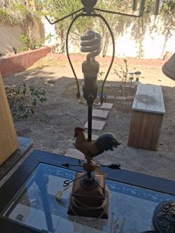 Rooster lamp