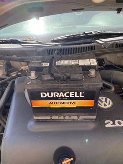 Duracell car battery