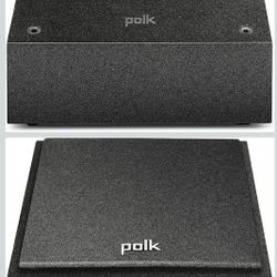 Polk Monitor XT90 Hi-Res Height Speaker Pair for 3D Sound Effect - Dolby Atmos-Certified, DTS:X and DTS Virtual:X Compatible, Surround Sound Speakers,
