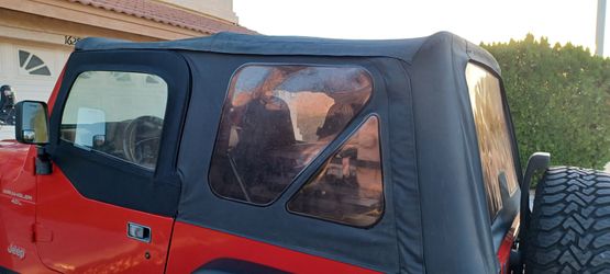 Jeep TJ soft top