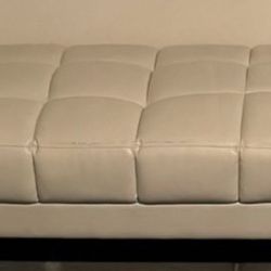 White Lounge Sofa Seat
