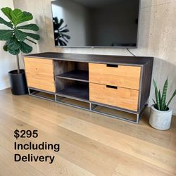 CB2 Modern Wooden Media Console – Free Delivery