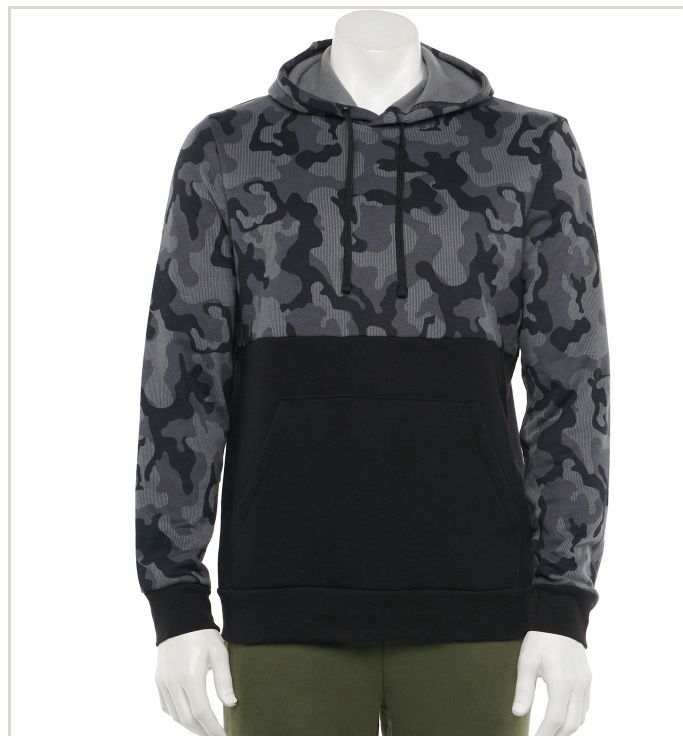 Men’s Camo Pullover Hoodie 