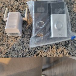 2 Ring Video Doorbell 2 Plus Chime 