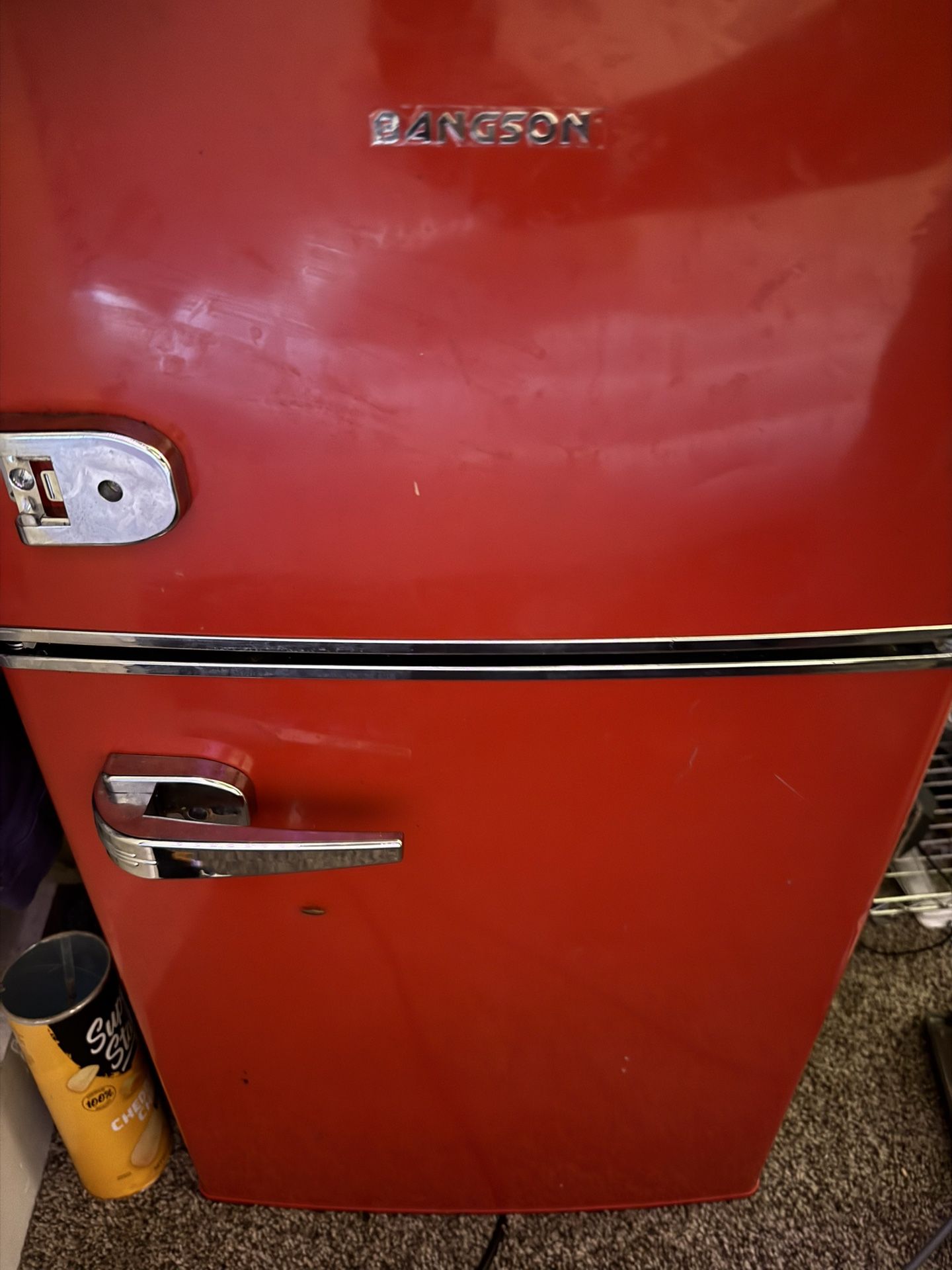 Vintage Mini Fridge