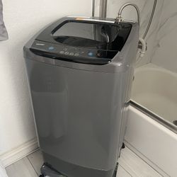 Portable Washing Machine With Rolling Stand