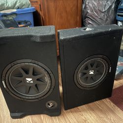 Kicker Comps 12inch And 10inch  Subwoofers 