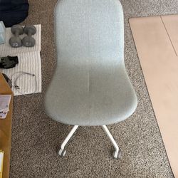 Chair, office, movable chair.