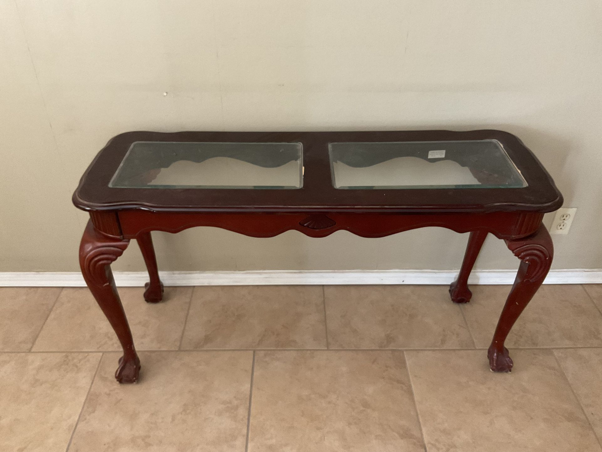 Oak Accent Table