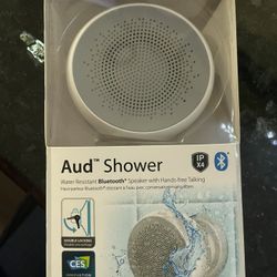 Water Resistant Bluetooth Shower Speaker