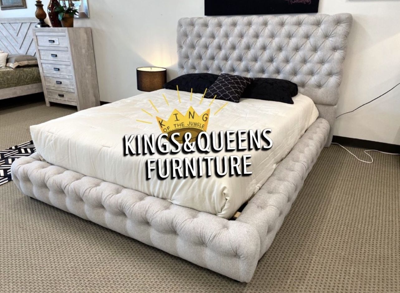 New Queen Bed Frame With Mattres
