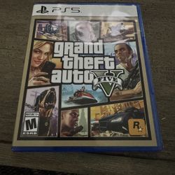 GTA5 Dvd For PS5 Like New