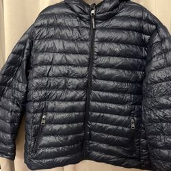 Men's Hooded & Quilted Packable Jacket