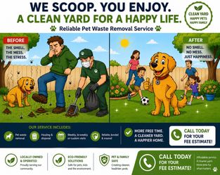 dog poo cleaning