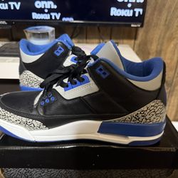 Jordan Retro 3 Used Once Size 12