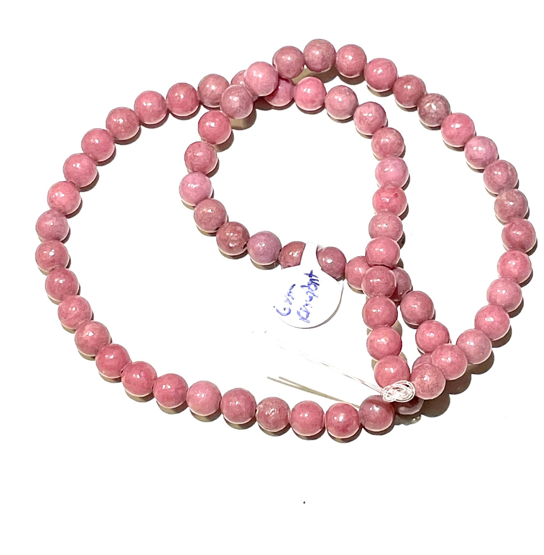 Rhodonite 8mm Strand