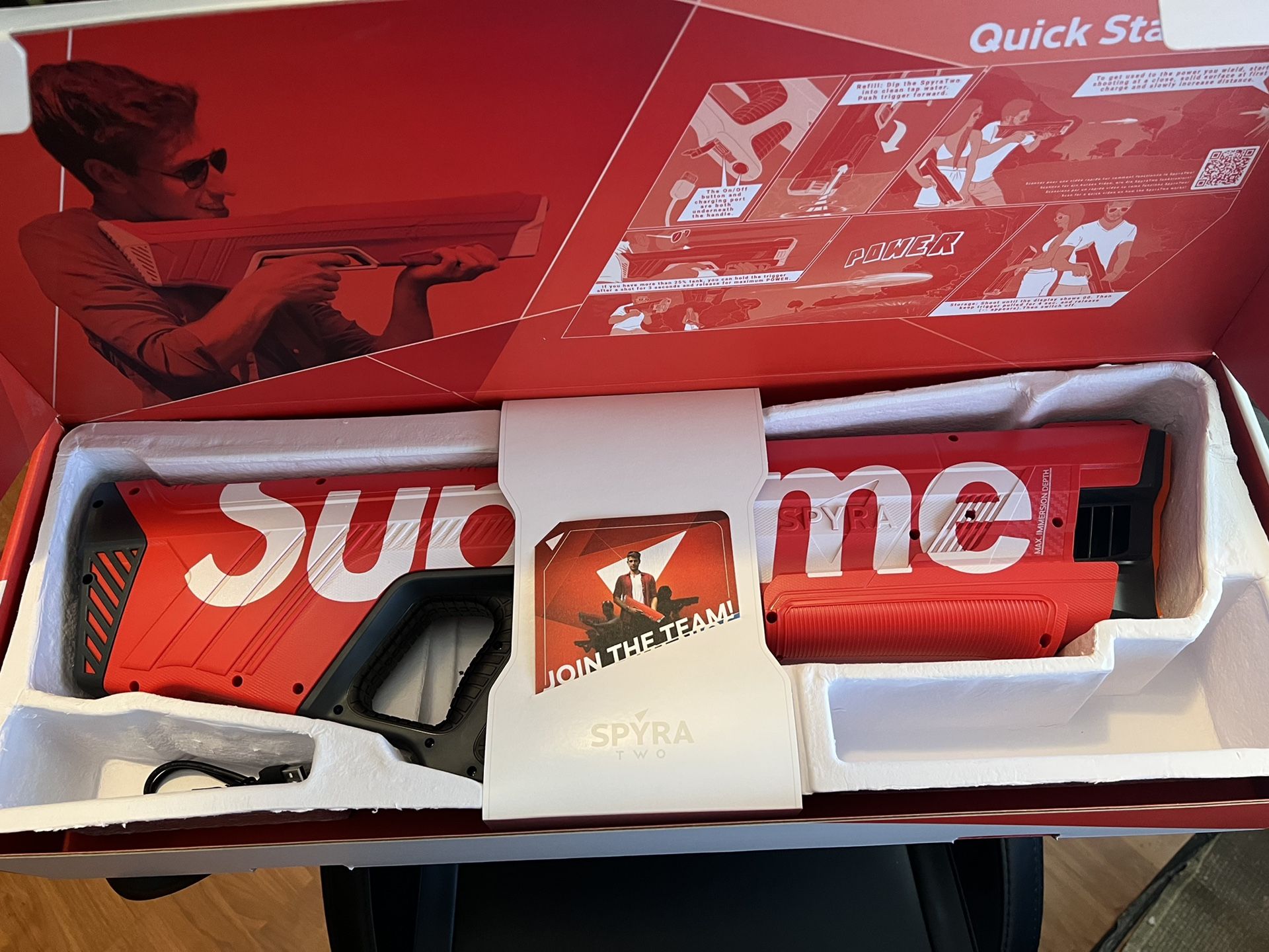 Supreme x Spyra Two Water Gun 