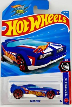 Hot Wheels Fast Fish Team Wheels 238/250 TREASURE HUNT