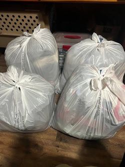 4 Bags Good Clean Condition Mixed Clothes Adults /Kids No Select No Dig No Pick No Choose.All 20$