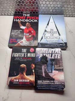 Bundle of Sports Psychology books