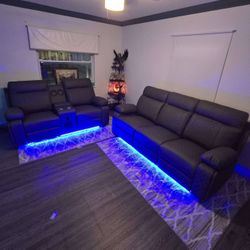 Brand New Power Reclining Sofa and Loveseat / Sofa y Loveseat Reclinables Electrico Nuevo a Estrenar... FAST DELIVERY 🚚 