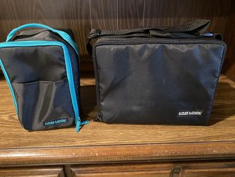 Case Logic 30 CD Holder $15 and Case Logic single CD Holder $8