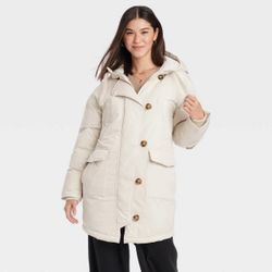 Brand New Universal Thread Long Parka Women’s Jacket 