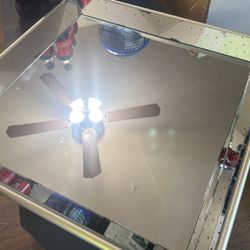 Mirrored Table tray 