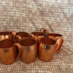 7 Beautiful Metal Cups &5/1