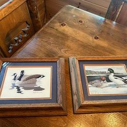 2 Vintage Duck Frames 