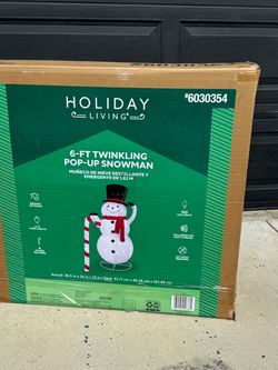 Snowman Christmas decoration