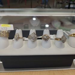 14k 10k Diamond Rings Different Prices And Different Prices Layaway Available 10% Down If You Interested Please Ask Maribel Thank You 