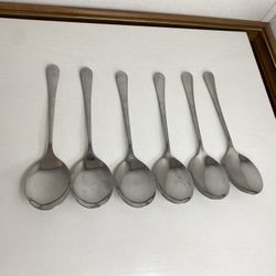 Hong Han stainless steel serving spoons set of 6