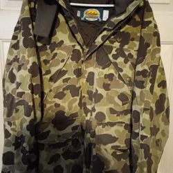  Cabelas Down Insulate Parka Camo Hunting Jacket