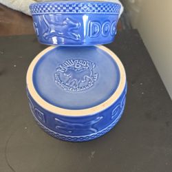Mulligan Longaberger Dog Dishes