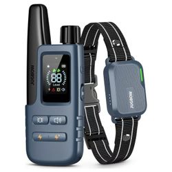 Jugbow Dog Shock Collar - 4500FT Dog Training Collar with Remote, IPX8 Waterproof Electric Dog Collar with 4 Training Modes, Security Lock, Rechargeab