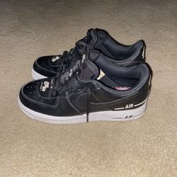 Af1 Low Lv8 Double Air Pack Black Sz 9.5