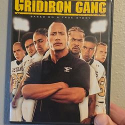Gridiron Gang (2006) DVD, Dwayne 'The Rock' Johnson, Full Screen, Tested & Working