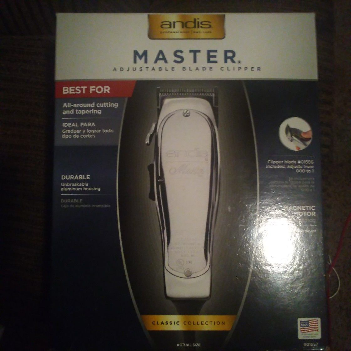 Andis professional Master adjustable Clipper