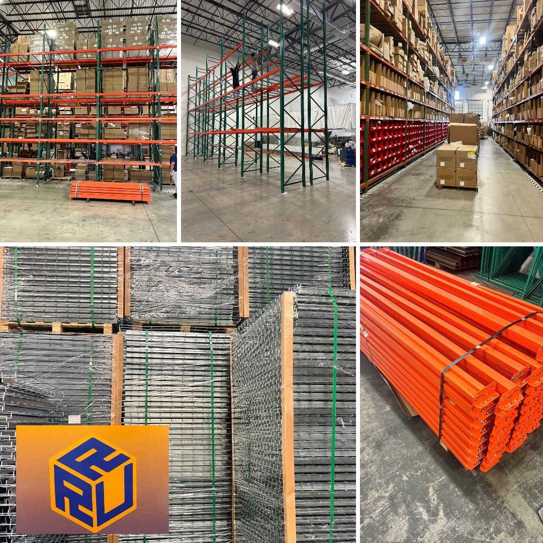 WAREHOUSE SHELVING RACKS AND MORE!!!
