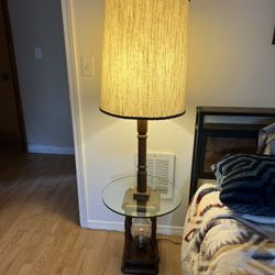 5 Foot Tall Vintage Table Lamp VERY COOL