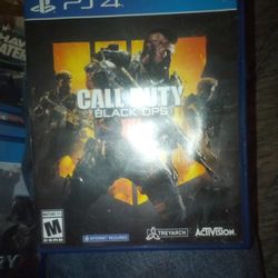 PS4 Black Ops 4