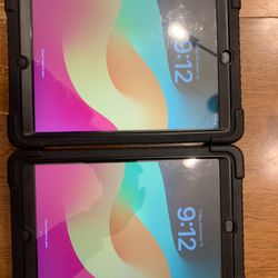 Apple iPad 6th Generation 32GB Unlocked Like New With Good Case!