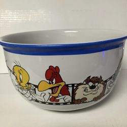 Warner Bros Looney Tunes Vintage Bowl 10” Across