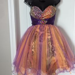 Colorful Prom Dress By Riva