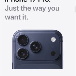 New Sealed iPhone 17 Pro 512GB Deep Blue