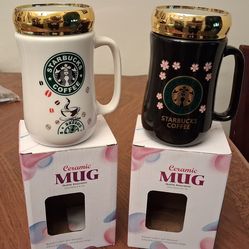 Starbucks mugs