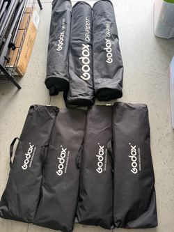 Godox Photography Softboxes – 7 Pieces Bundle – $300 Firm