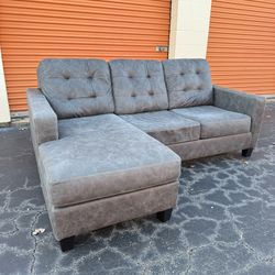 Free Delivery - Like New Sectional Couch with Reversible Chaise from Ashley
